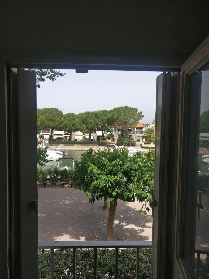 Charmant Appartement Avec Vue Marina Saint-Cyprien  Exterior foto