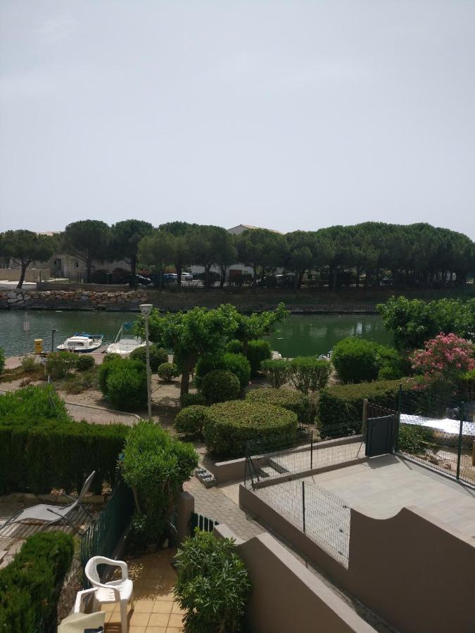 Charmant Appartement Avec Vue Marina Saint-Cyprien  Exterior foto